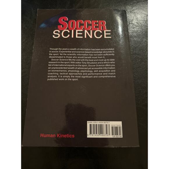 Soccer Science by Tony Strudwick Book Using Science to Develop Players and Teams - Picture 7 of 7